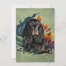 Gordon Setter Inbjudningar