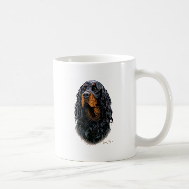 Gordon Setter Kaffemugg (Höger)