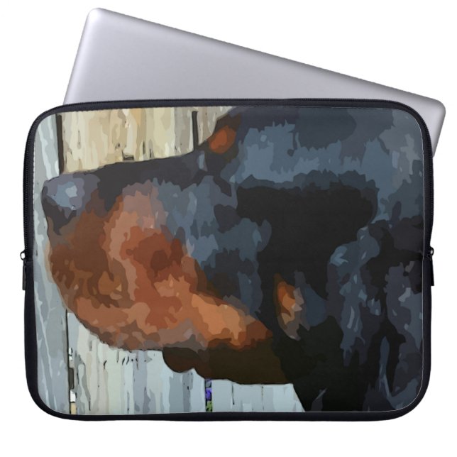 Gordon Setter Laptopskydd (Framsidan)