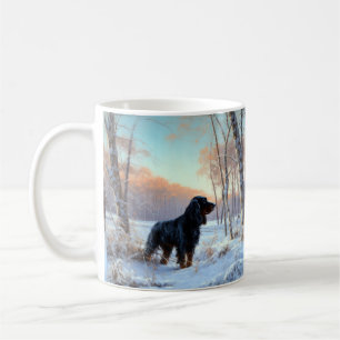 Gordon Setter Let It Snow Jul Kaffemugg