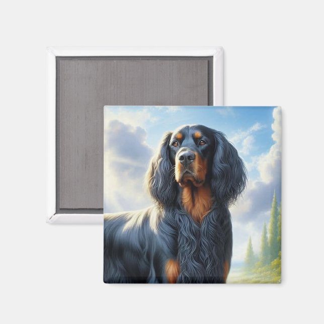 Gordon Setter Magnet (Front/Back)