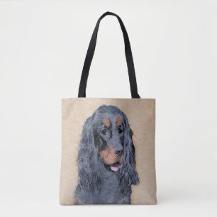 Gordon Setter-målning - Söt originell hundkonst Tygkasse