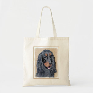 Gordon Setter-målning - Söt originell hundkonst Tygkasse