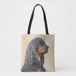 Gordon Setter-målning - Söt originell hundkonst Tygkasse