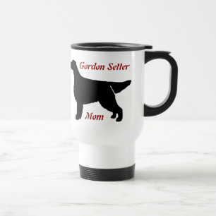 Gordon Setter Mamma Aluminium Mugg
