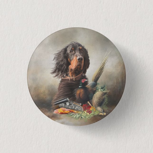 Gordon setter med fasaner, Art Knapp (Framsida)
