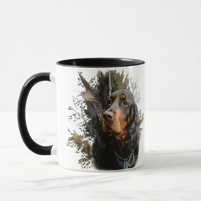 Gordon Setter Mugg (Vänster)