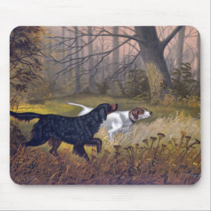 Gordon Setter on Point Mouse Pad Musmatta
