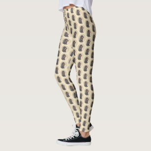 Gordon Setter Painting - Cute Original Hund Art Leggings