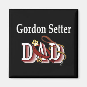 gordon setter pappa Magnet