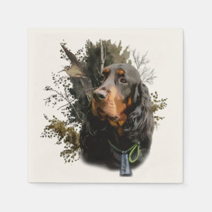 Gordon Setter Pappersservett