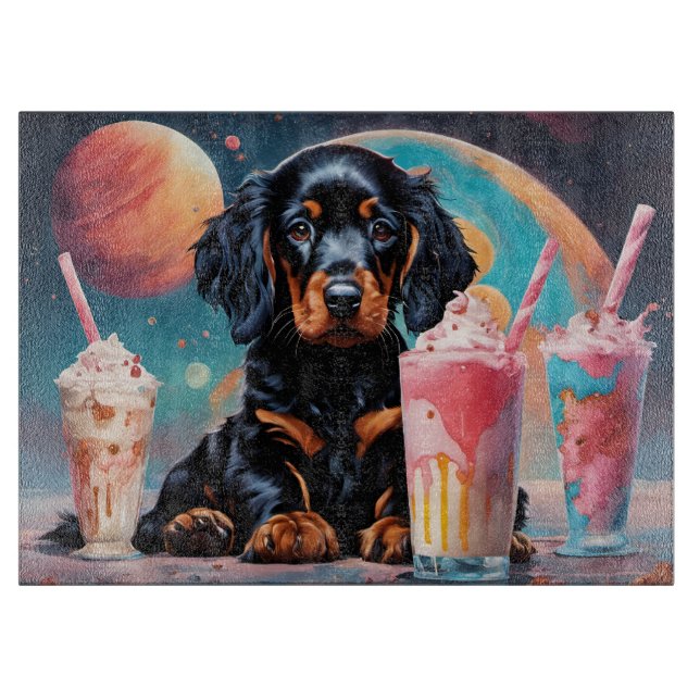 Gordon Setter Puppy N Milkshakes (Framsidan)
