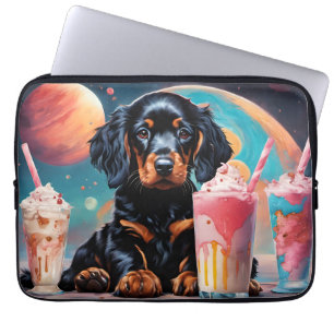 Gordon Setter Puppy N Milkshakes Laptop Fodral