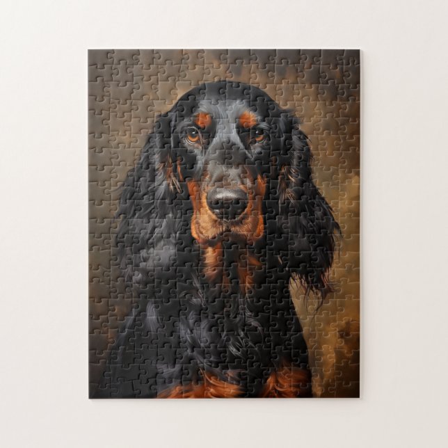 Gordon Setter Pussel (Vertikal)
