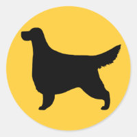 Gordon Setter Silhuett