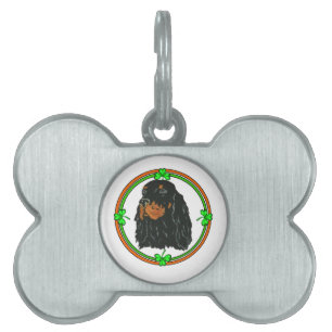 Gordon Setter St Patricks ID-bricka Husdjur