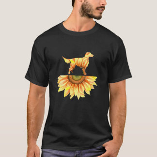 Gordon Setter Sunblommor Women T Shirt