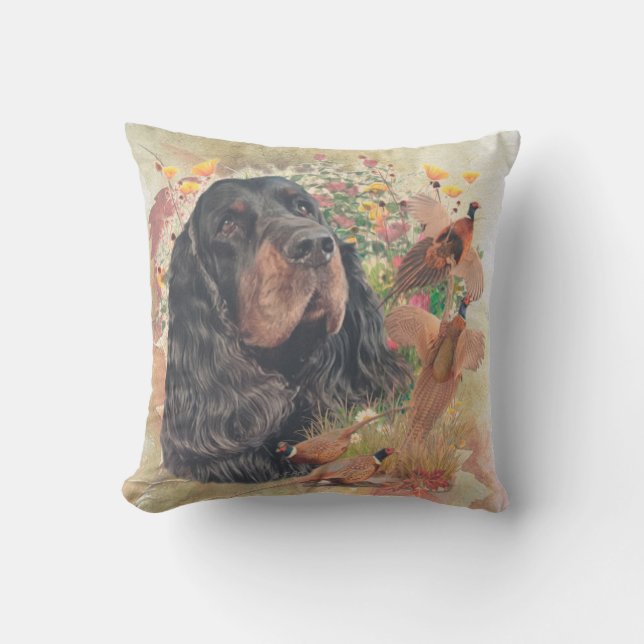 Gordon Setter Tapestry Coffee Mugg Dekorativ kudde (Framsida)