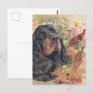 Gordon Setter Tapestry Poster Akrylic Print Tripty Vykort