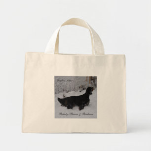 Gordon Setter Tote Bag Mini Tygkasse