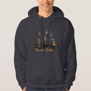 Gordon Setter Trio Hunt Apparatur Sweatshirt