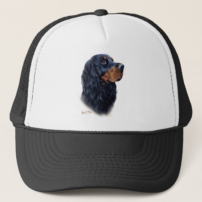 Gordon Setter Truckerkeps (Framsida)