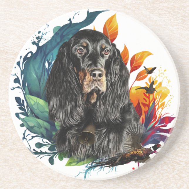 Gordon Setter Underlägg (Framsidan)
