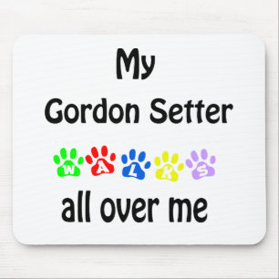 Gordon Setter Walks Design Musmatta