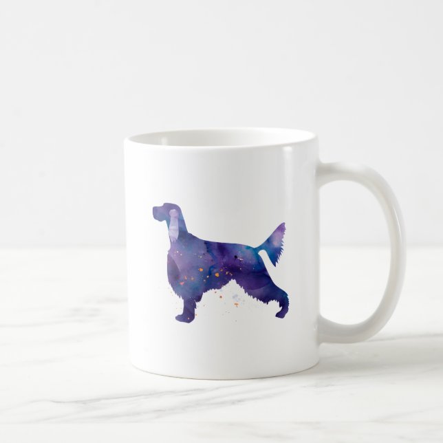 Gordon Setter Watercolor Kaffemugg (Höger)