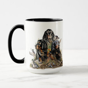 Gordon Setters , Passion for Birds , Art Mugg