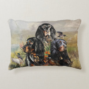 Gordon Setters , Passion for Birds , Art Prydnadskudde