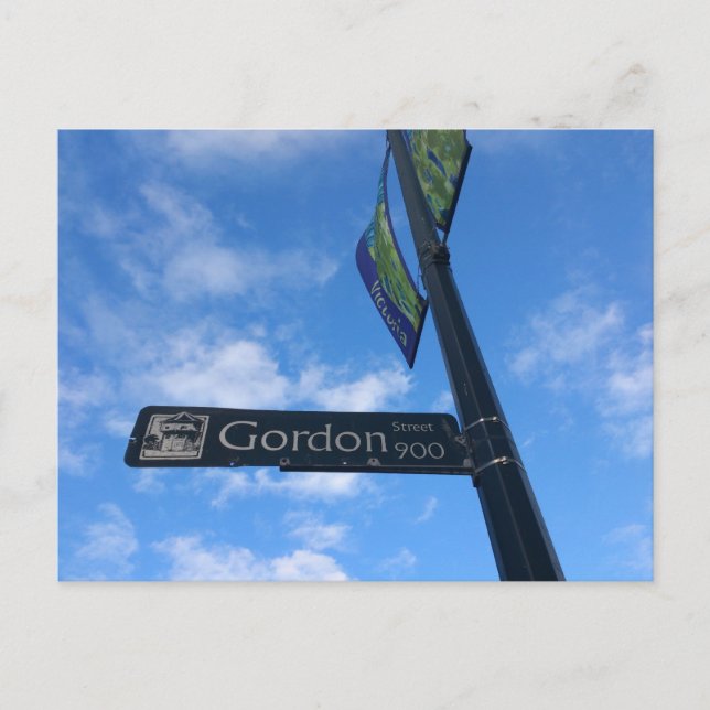 Gordon Street Vykort (Framsida)
