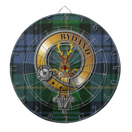 Gordon Tartan och Badge Darttavla