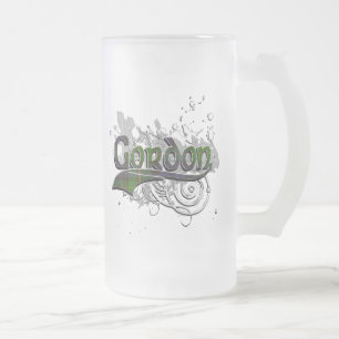 Gordon TartanGrunge Frostat Ölglas