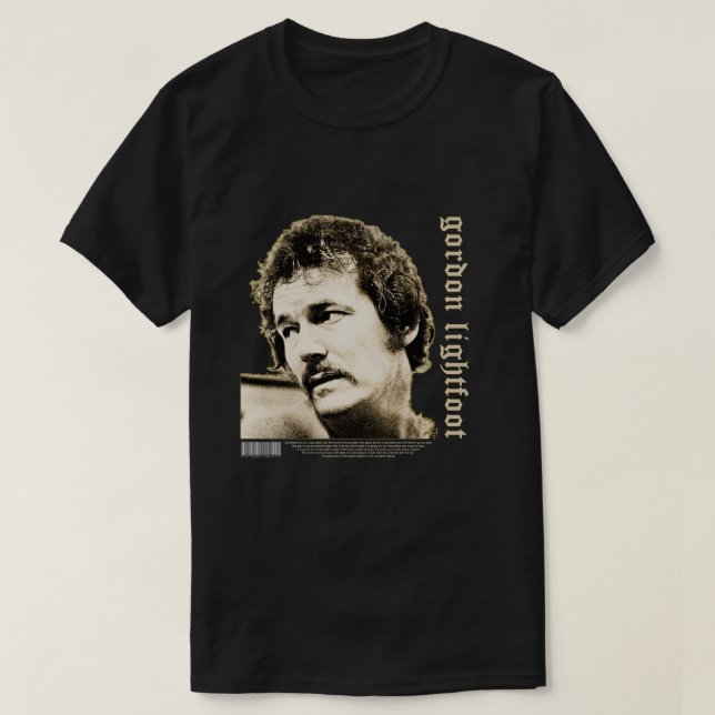 gordonljusfot t shirt (Design framsida)