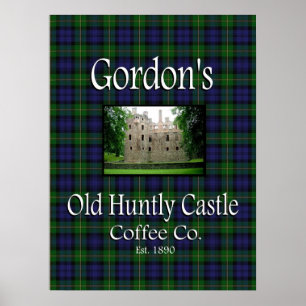 Gordon's Old Hunly Castle Coffee Co. Poster