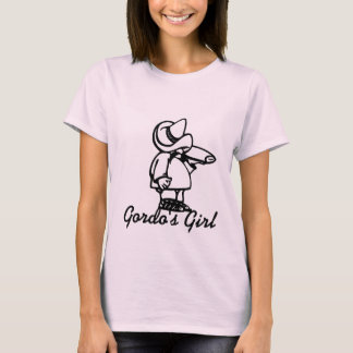 Gordos flickadam skjorta t-shirt