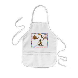 Gordy, goanna juggler barnförkläde