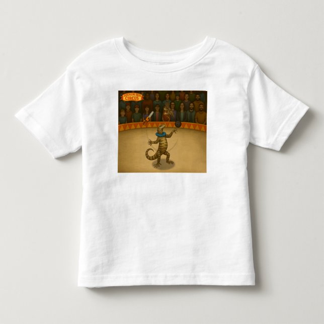 Gordy, goanna juggler t shirt (Framsida)