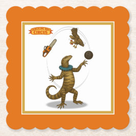 Gordy, goanna juggler underlägg papper