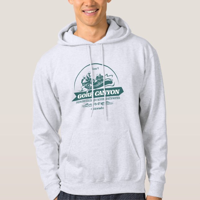 Gore Canyon (omarbetning 2) Hoodie (Framsida)