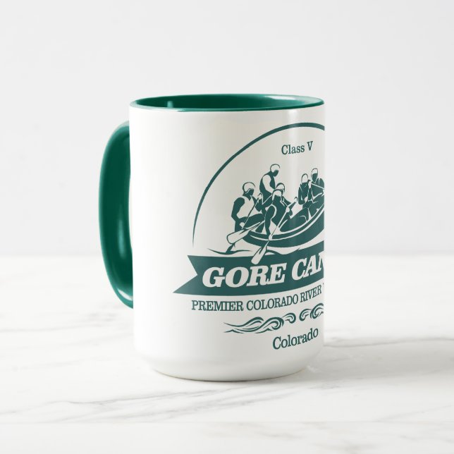 Gore Canyon (omarbetning 2) Mugg (Framsida vänster)
