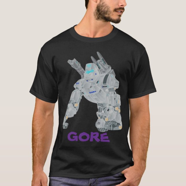 GORE LILA 1 T SHIRT (Framsida)