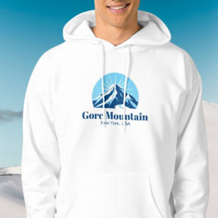 Gore Mountain, New York, NY-skidort Hoodie