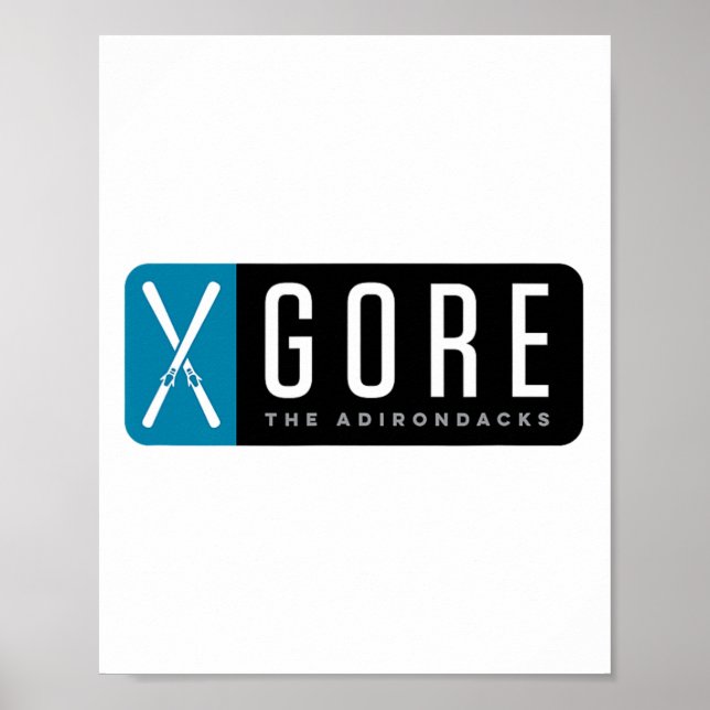 Gore Mountain Ski Poster (Framsidan)