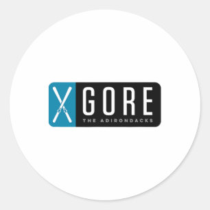 Gore Mountain Ski Runt Klistermärke