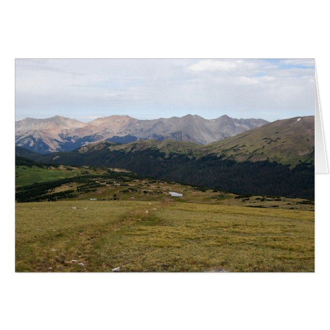 Gore Range, Colorado Hälsningskort (Framsidan Horizontal)