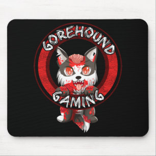Gorehound som spelar Mousepad - svart Musmatta