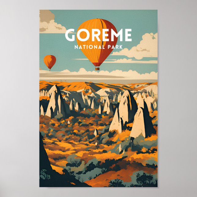Goreme National Park Vintage Poster (Framsidan)