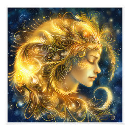 Gorgant Astrology Zodiac Birth-tecken Fototryck